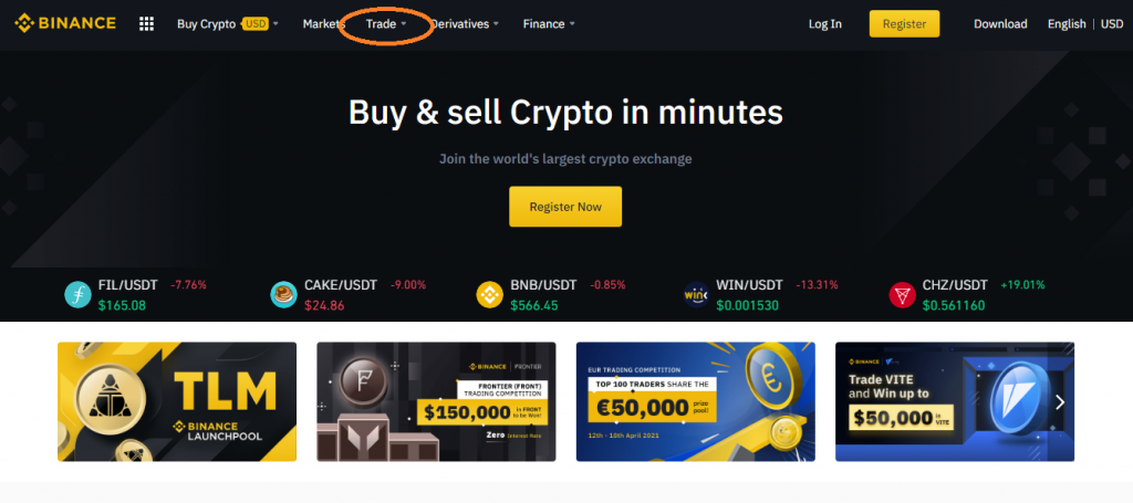 Jak obchodovat tokenizované akcie na Binance?