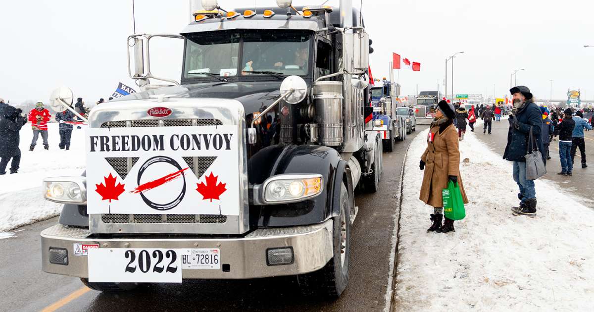 Firmy se postavily rozhodnutí kanadské vlády a odmítly zmrazit BTC na podporu pro “Freedom Conwoy”