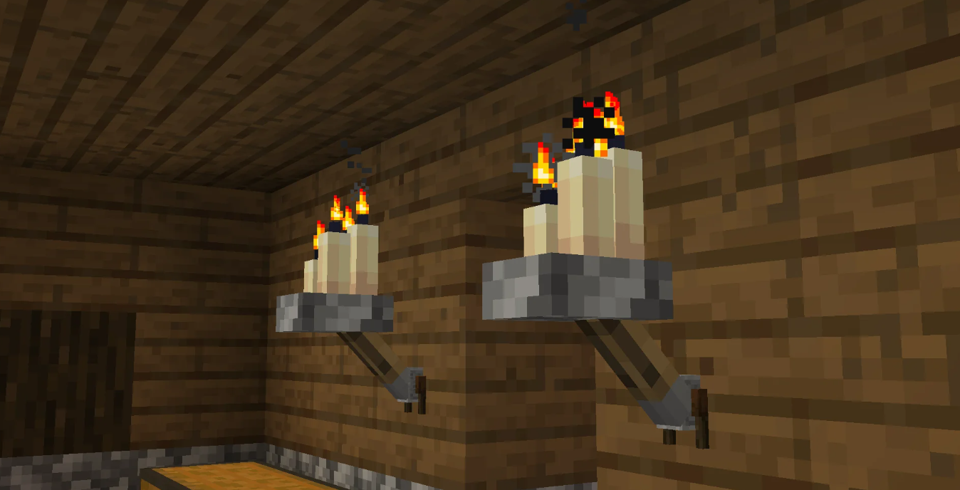 Jak vyrobit svíčky v Minecraftu?