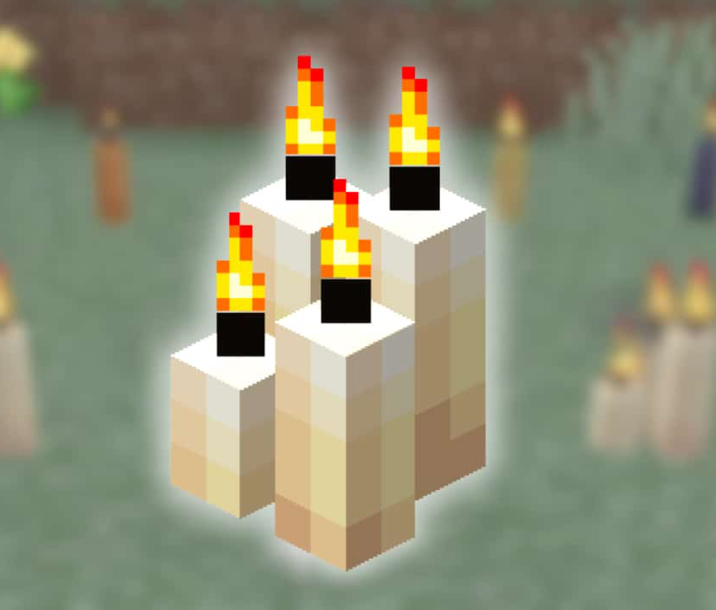 Jak vyrobit svíčky v Minecraftu?