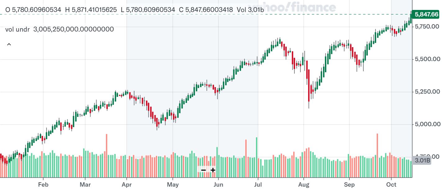 Nejvýkonnější akcie Indexu S&P 500 v roce 2024 strčí kryptoměny do kapsy